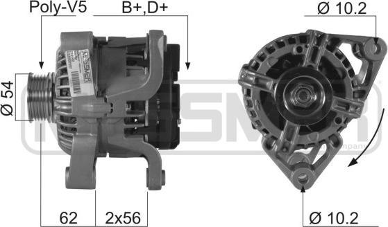 ERA 210162 - Alternatore autozon.pro