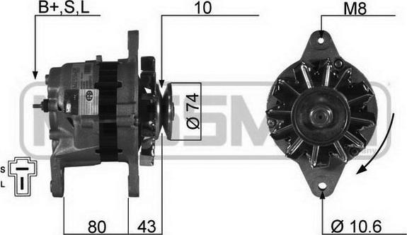 ERA 210101R - Alternatore autozon.pro