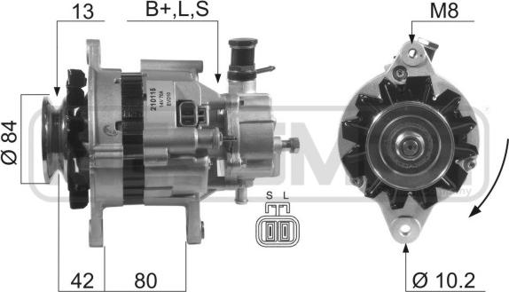 ERA 210115A - Alternatore autozon.pro