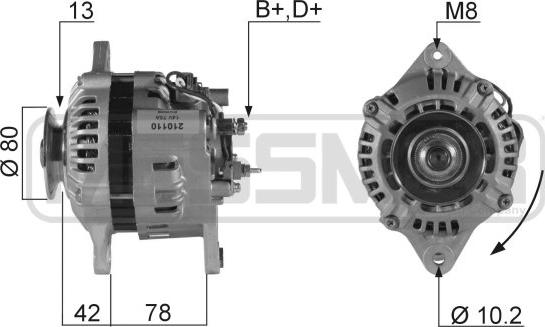 ERA 210110A - Alternatore autozon.pro