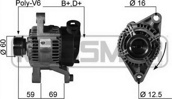 ERA 210132R - Alternatore autozon.pro