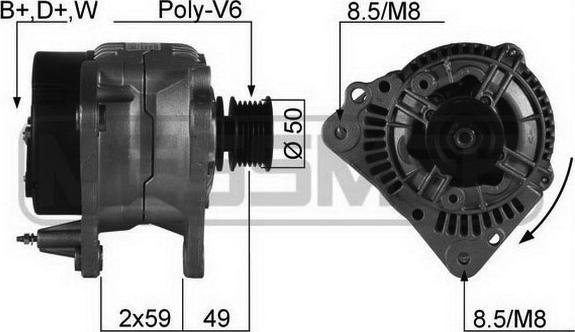 ERA 210120A - Alternatore autozon.pro