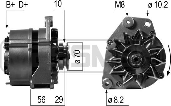 ERA 210128R - Alternatore autozon.pro