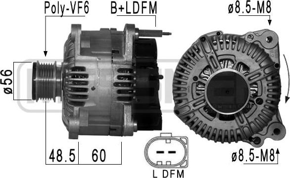 ERA 210898 - Alternatore autozon.pro