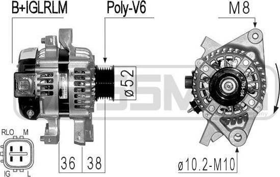 ERA 210840 - Alternatore autozon.pro