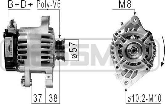 ERA 210841 - Alternatore autozon.pro