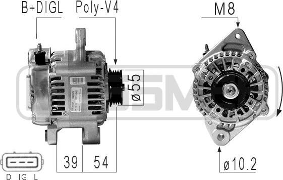 ERA 210843 - Alternatore autozon.pro