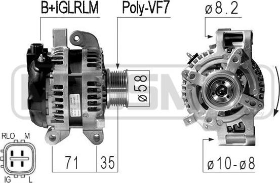 ERA 210842 - Alternatore autozon.pro