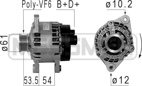 ERA 210853 - Alternatore autozon.pro