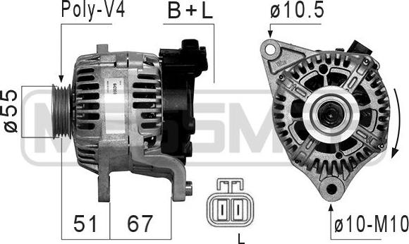 ERA 210857 - Alternatore autozon.pro