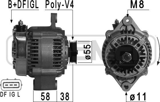 ERA 210869 - Alternatore autozon.pro