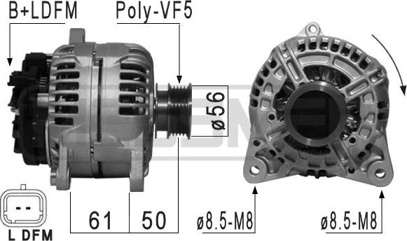 ERA 210865A - Alternatore autozon.pro