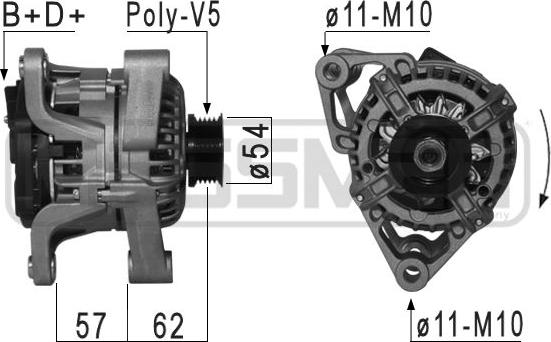 ERA 210866A - Alternatore autozon.pro