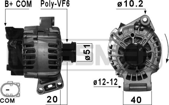 ERA 210861 - Alternatore autozon.pro