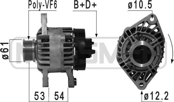 ERA 210863 - Alternatore autozon.pro