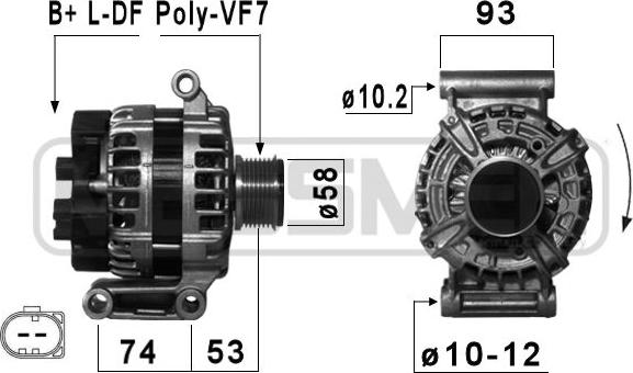 ERA 210862 - Alternatore autozon.pro