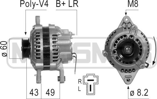 ERA 210805 - Alternatore autozon.pro