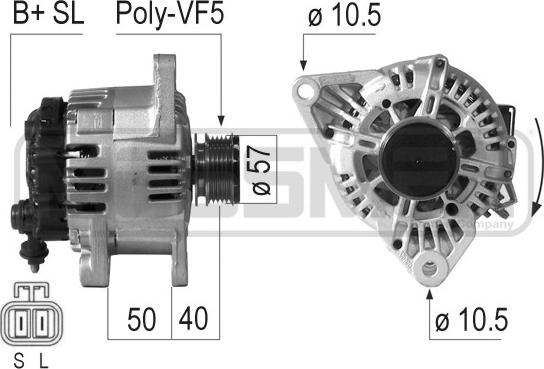 ERA 210814 - Alternatore autozon.pro