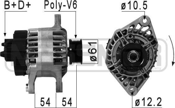 ERA 210884A - Alternatore autozon.pro