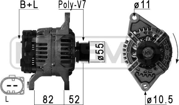 ERA 210886 - Alternatore autozon.pro