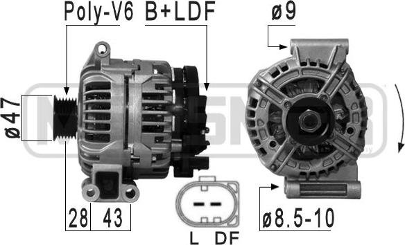 ERA 210887A - Alternatore autozon.pro