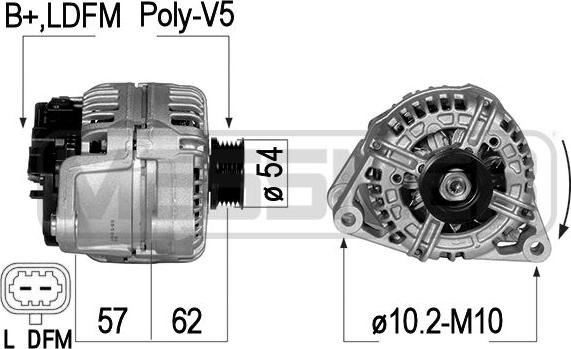 ERA 210834 - Alternatore autozon.pro