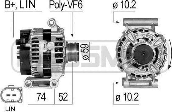 ERA 210835 - Alternatore autozon.pro