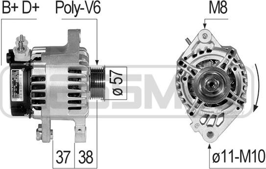 ERA 210830 - Alternatore autozon.pro