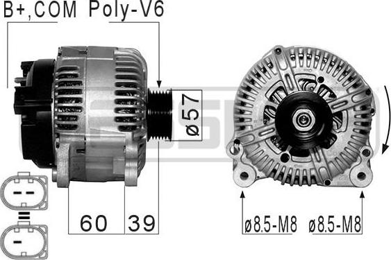 ERA 210831 - Alternatore autozon.pro