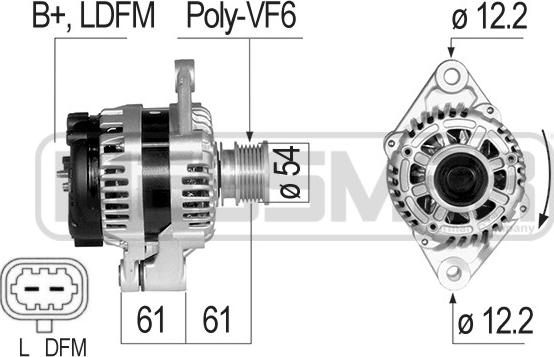 ERA 210826A - Alternatore autozon.pro