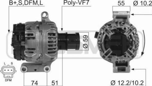 ERA 210399R - Alternatore autozon.pro