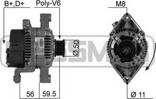 ERA 210349R - Alternatore autozon.pro