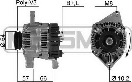 ERA 210346R - Alternatore autozon.pro