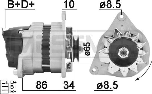 ERA 210343A - Alternatore autozon.pro