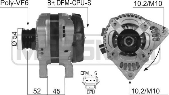 ERA 210358A - Alternatore autozon.pro