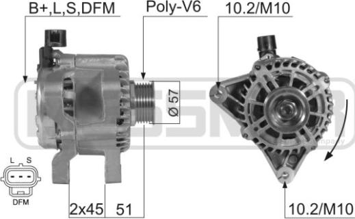 ERA 210360 - Alternatore autozon.pro