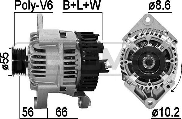 ERA 210368 - Alternatore autozon.pro