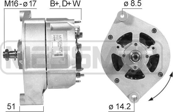 ERA 210300A - Alternatore autozon.pro