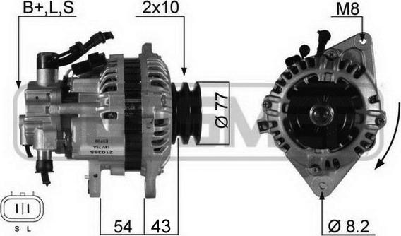 ERA 210385 - Alternatore autozon.pro