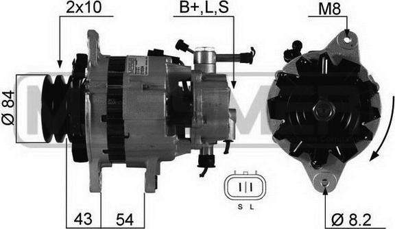 ERA 210334 - Alternatore autozon.pro