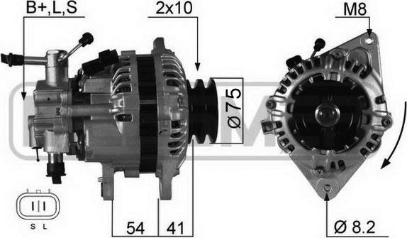 ERA 210331 - Alternatore autozon.pro