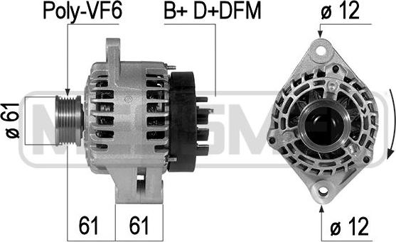 ERA 210325 - Alternatore autozon.pro