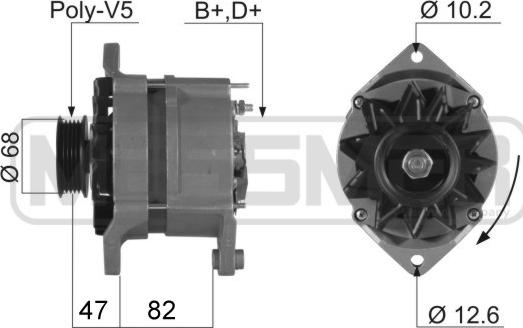 ERA 210240R - Alternatore autozon.pro