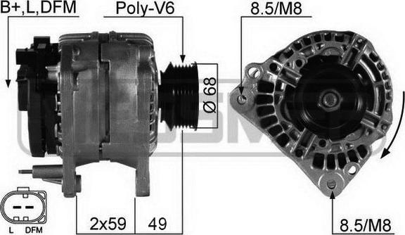 ERA 210256A - Alternatore autozon.pro