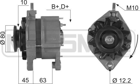 ERA 210257R - Alternatore autozon.pro