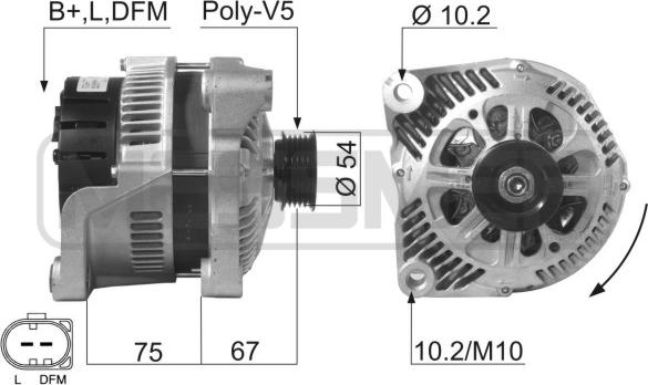 ERA 210260A - Alternatore autozon.pro