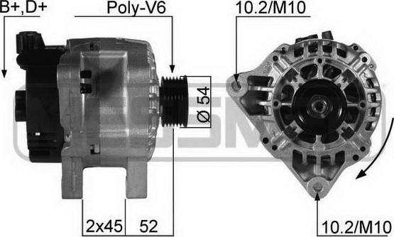 ERA 210205 - Alternatore autozon.pro