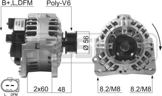 ERA 210203 - Alternatore autozon.pro