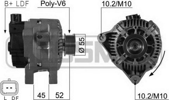 ERA 210207 - Alternatore autozon.pro