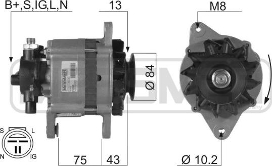 ERA 210289R - Alternatore autozon.pro